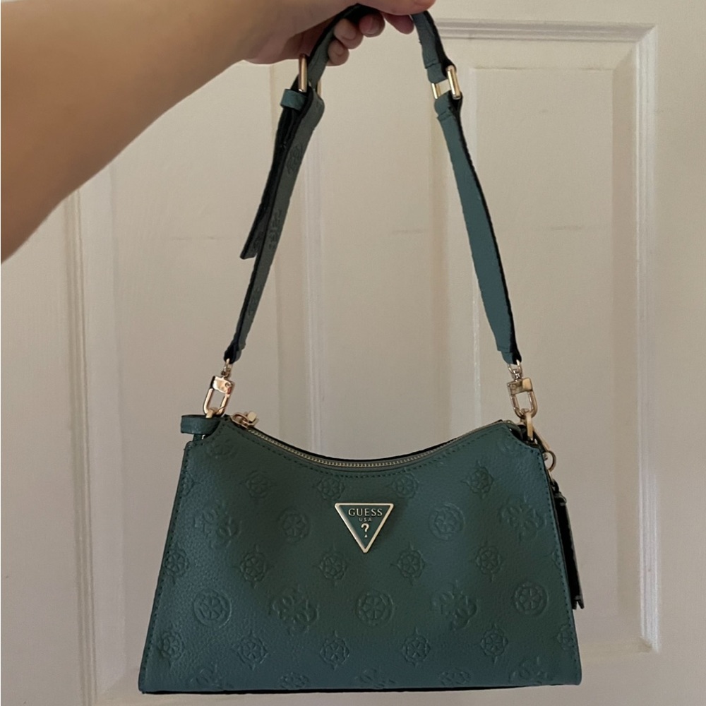 Guess Green Shoulder Bag